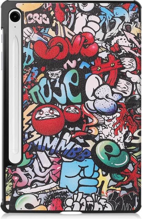 Produktbild Cover-Discount Galaxy Tab S9 FE - Tri-fold Smart Case Comics (Galaxy Tab S9 FE)