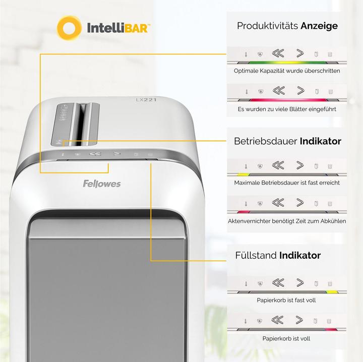 Produktbild Fellowes Powershred LX221 (Microschnitt)