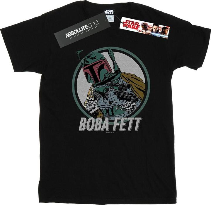Produktbild Star Wars Boba Fett Retro Circle TShirt (4XL)