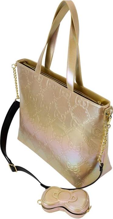 Produktbild Loungefly Hello Kitty by Tragetasche 50th Anniversary Gold