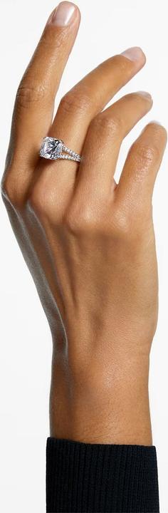 Produktbild Swarovski Constella Cocktail Square Ring Silber (58)