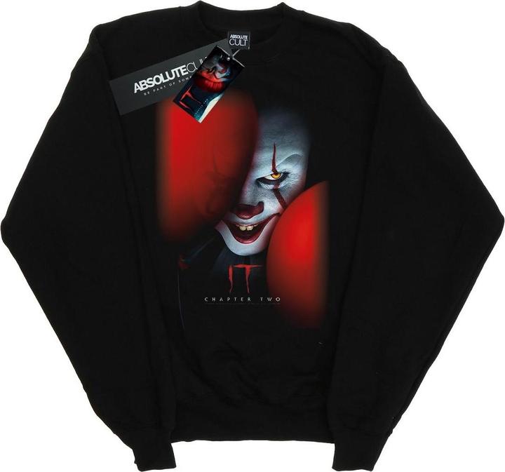 Actual product image Universal Textiles Mens Pennywise Behind The Balloons Sweatshirt (L)