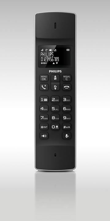 Actual product image Philips Cordless Telephone M4501B Black