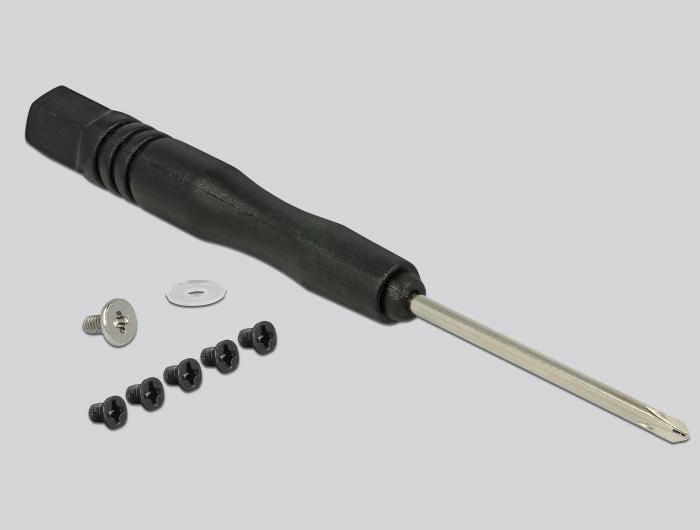 Produktbild Delock Konverter SATA 22 Pin auf M.2 NGFF 2.5" mit 7mm Gehäuse