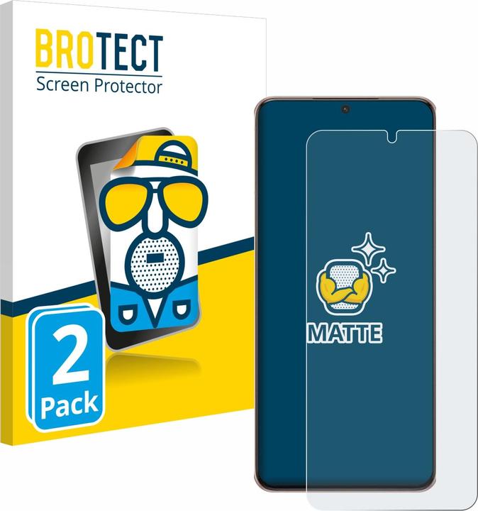 Productafbeelding BROTECT Antireflecterende schermbeschermer mat (2 Stuk, Samsung Galaxy S21 5G)