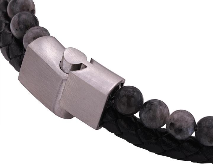 Actual product image Heideman Janek black colours (21 cm, 100% leather)