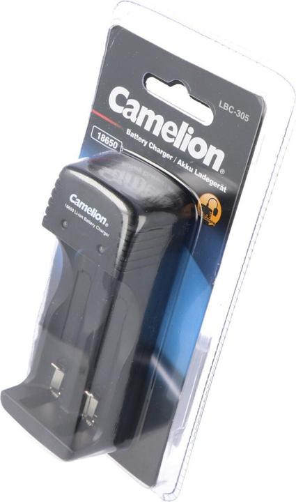 Image du produit Camelion Chargeur avec câble de charge Micro USB adapté à 1 ou 2 accus Li-ion 18650 (Chargeurs sans batterie)