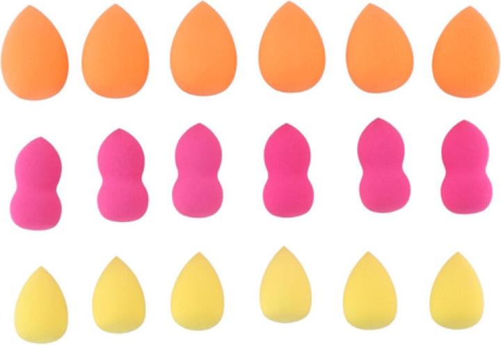Image du produit Éponges de maquillage 3as 18pc