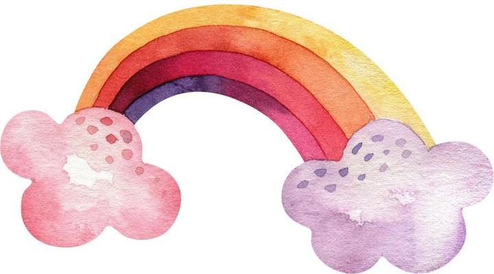 Actual product image Trenddeko Rainbow (80 x 44 cm)
