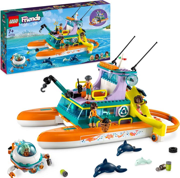 Actual product image LEGO Sea rescue boat (41734, LEGO Friends)