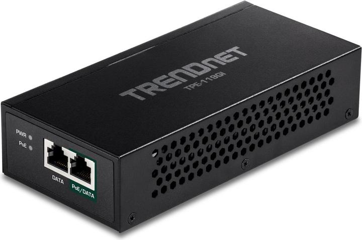 Image du produit Trendnet TPE-119GI - Injecteur de puissance - 90 Watt (802,3at (PoE+), UPOE, 95 W)