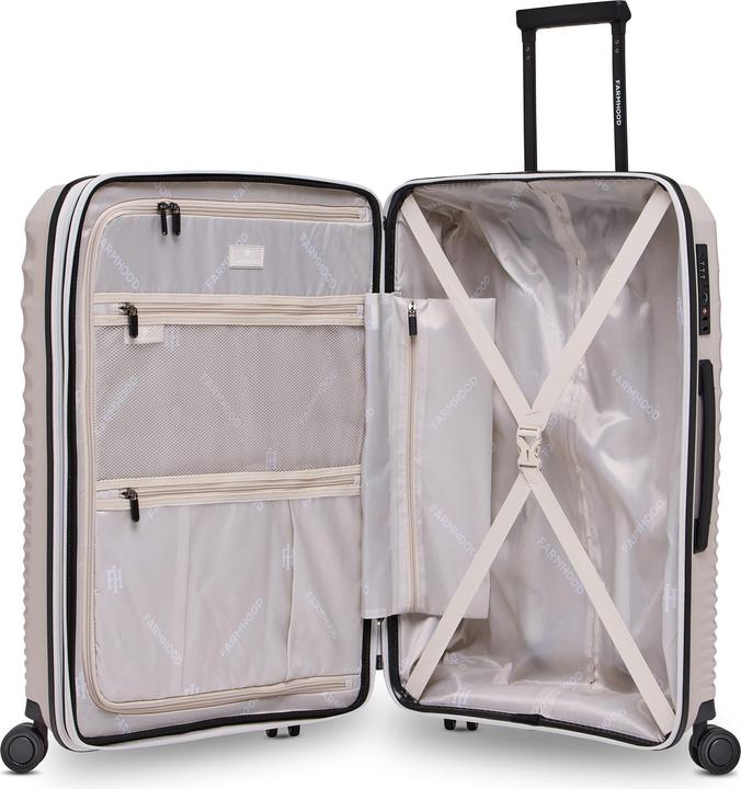Immagine prodotto Farmhood Trolley Eco Edition a 4 ruote da 67 cm con piega elastica (72 l, M (50 - 90l))