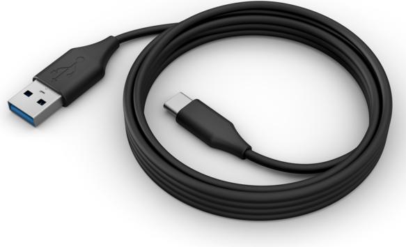 Image du produit Jabra Evolve2 USB Cable USB-A / USB-C black 1,2m