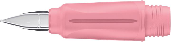 Image du produit STABILO Grip pour stylo scolaire - EASYbuddy Pastel en Rouge Rose - avec plume pour gaucher L (Touche de vert menthe, 1 x)