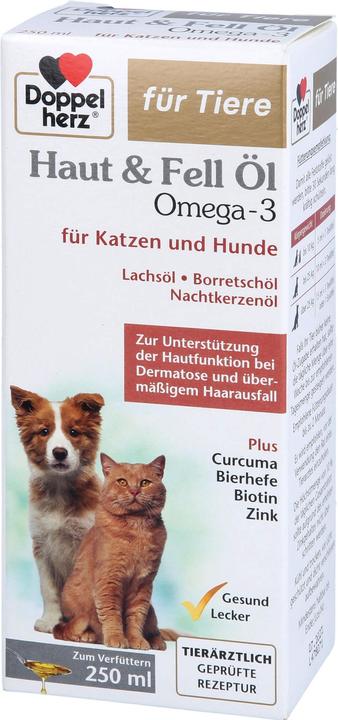 Actual product image Queisser Pharma Doppelherz Hau+Fe Cat+Dog (Dog, Cat, 250 ml)