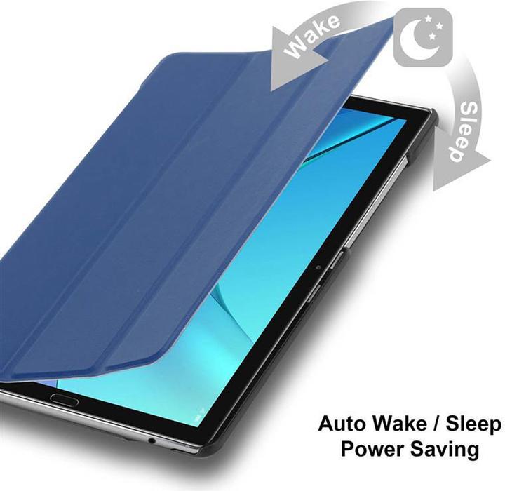 Actual product image Cadorabo Tablet Case Tablet Book (Wake Up) (MediaPad M5)