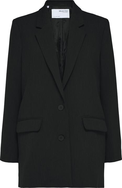 Actual product image Selected Femme Long Single Breasted Blazer (42)