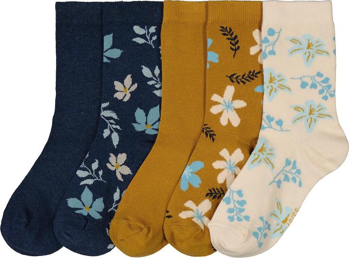 La Redoute Collections 5er-Pack Socken mit Blumenmotiven