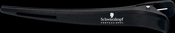 Actual product image Schwarzkopf Professional ST SKP Section Clips Black (10 pieces) (10 pcs.)