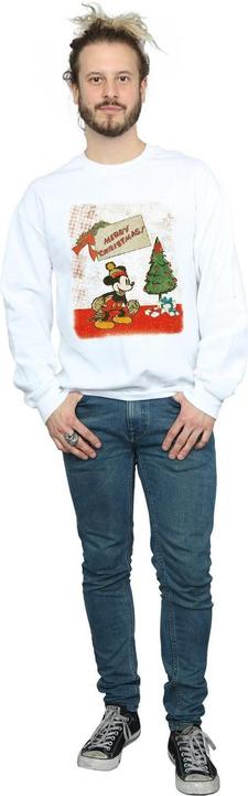 Immagine prodotto Disney Mickey Mouse Vintage Christmas Felpa Uomo (3XL)