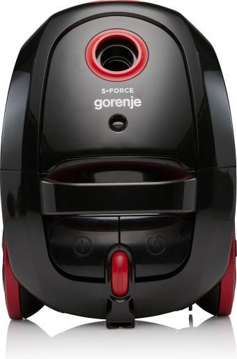 Image du produit Gorenje VCE21SFBKR Vacuum Cleaner, Bagged, Power 850 W, Working Radius 8 m, Black