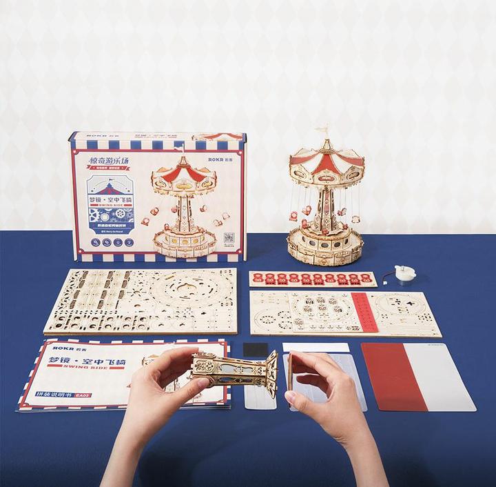 Actual product image Rokr Music Box Chain Roundabout