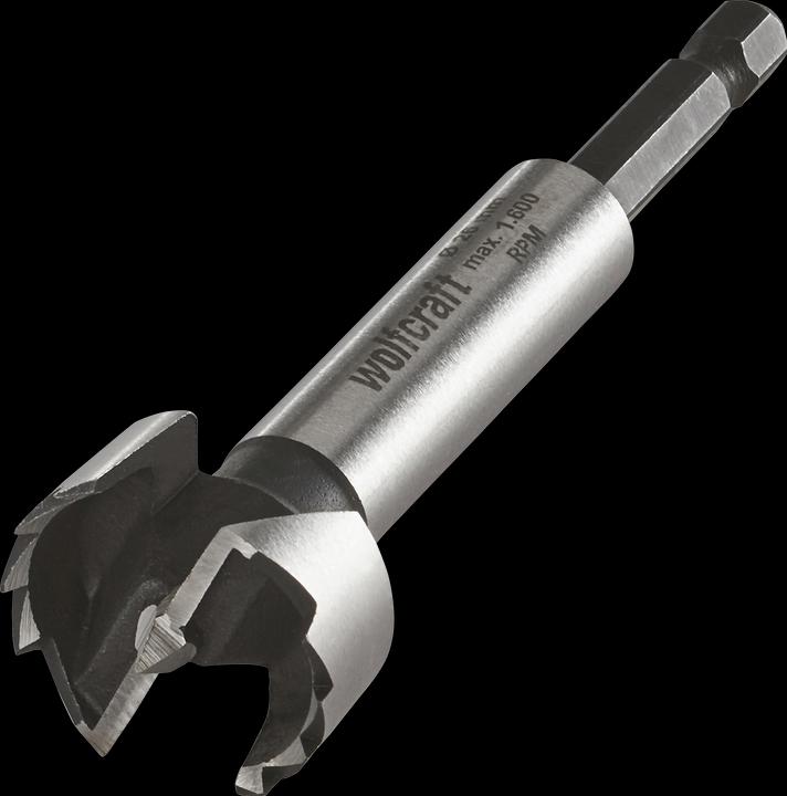 Produktbild wolfcraft wolfcraft 1 Forstnerbohrer Schaft 6-kant ø26x90mm (8 mm)