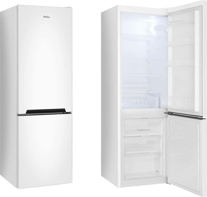Produktbild Amica Kühlgefrierkombination KGCL 387 115 W BxHxT 54 x 170 x 59.5 cm Kühlteil 183 l Gefrierteil 84 l (268 l)