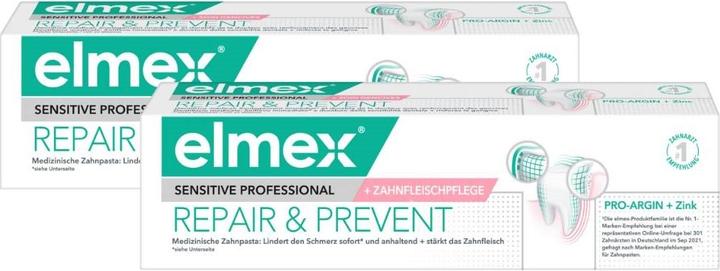 Produktbild Elmex SENSITIVE PROFESSIONELLE REPARATUR & PRÄVENTION Zahnpasta (75 ml)