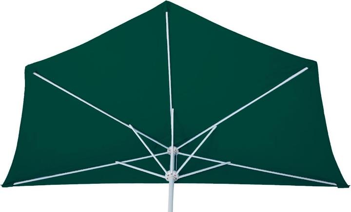 Produktbild Mendler Sonnenschirm halbrund Parla, UV 50+ Polyester/Alu, 300cm grün ohne Ständer (2.85 m)