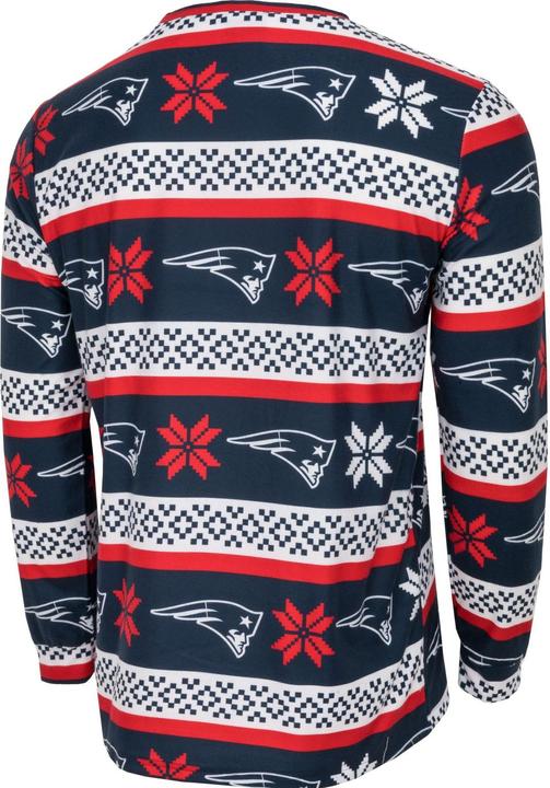 Produktbild Foco NFL Winter XMAS Pyjama Schlafanzug New England Patriots - S (S)