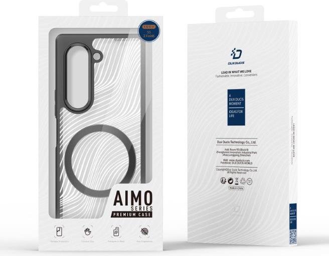 Actual product image Dux Ducis Aimo MagSafe Samsung Z Fold6 - Black (Samsung Galaxy Z Fold6)