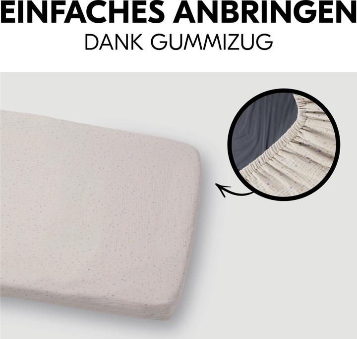 Produktbild Hauck Spannbettlaken für Reisebettmatratzen