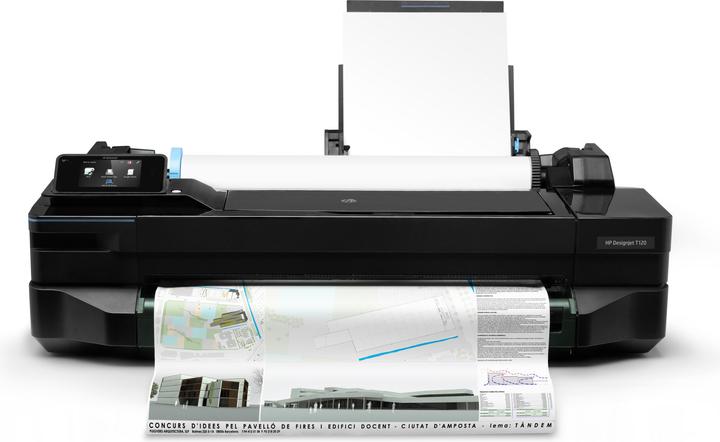 Actual product image HP T120, 24" DesignJet (Ink, Colour)