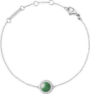 Actual product image Daniel Wellington Stylish Bracelet With Jadeite And Crystals