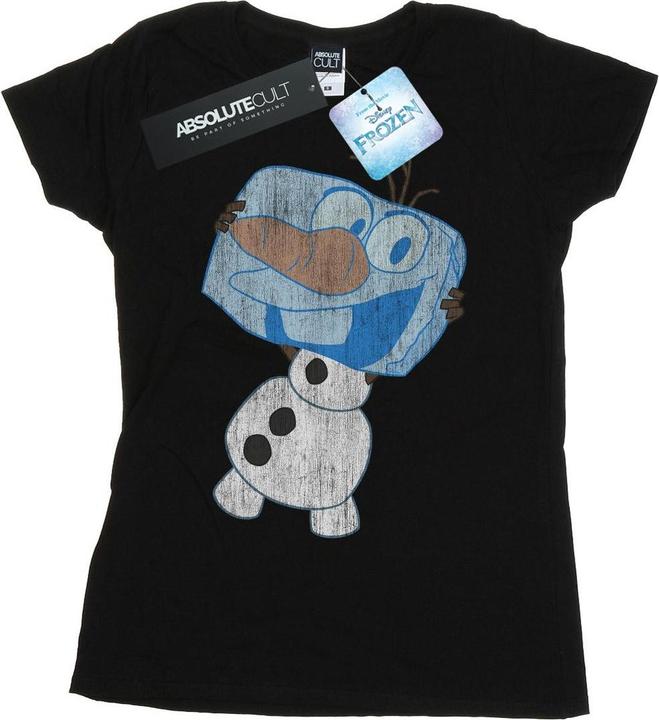 Immagine prodotto Disney Frozen Olaf Ice Cube Maglietta Donna (M)