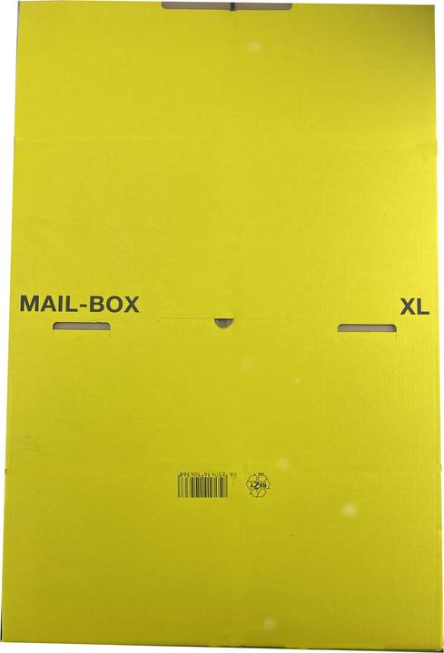 Productafbeelding Smartboxpro Pakket verzenddoos MAIL BOX, maat: XL, geel (46,5 x 34,5 x 18 cm, 1 x)