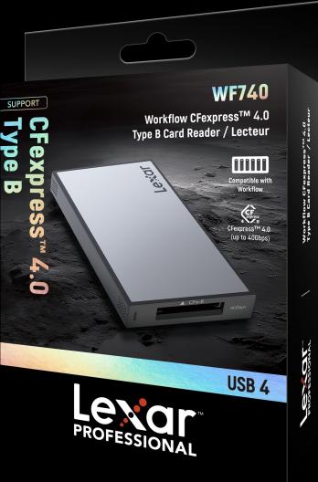 Produktbild Lexar PRO Workflow SD Dual-Slot Reader (USB 3.2)