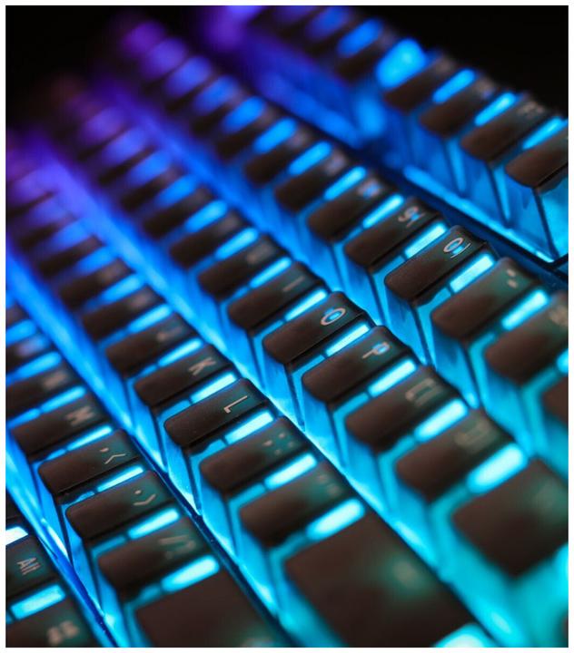 Image du produit Ducky One 3 Aura Black TKL Clavier de jeu, RGB LED - MX-Brown (US) (US, Filaire)