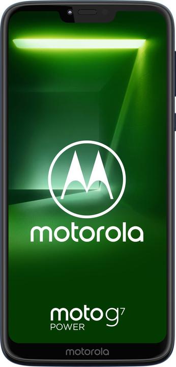 Produktbild Motorola Moto G7 Power (64 GB, Black, 6.20", Dual SIM, 12 Mpx, 4G)