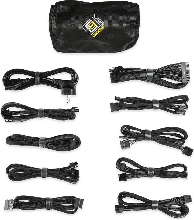 Produktbild CSL 850 Watt BoostBoxx Power Boost, Full-Modular, 92% Effizienz, 80 Plus Platinum zertifiziert (850 W)