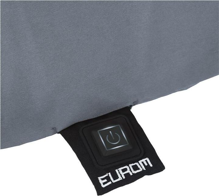 Immagine prodotto Eurom Cuscino termico Warmigo con power bank da 20.000 mAh, grigio (45 x 45 cm)