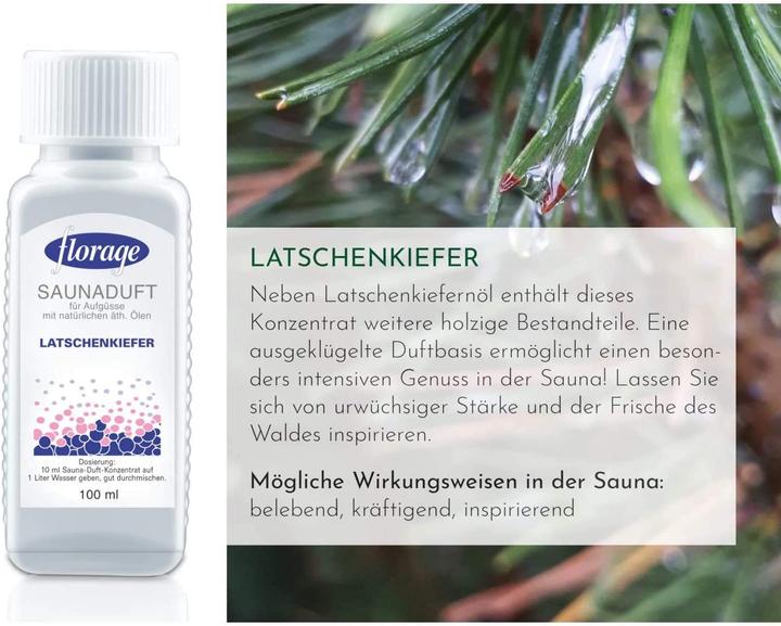 Actual product image Florage 5x 100ml Sauna Infusion Gift Set