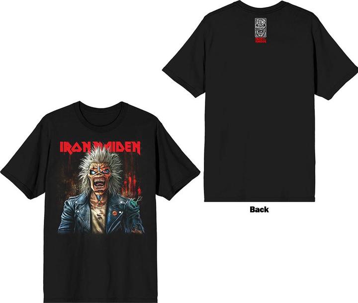 Produktbild Iron Maiden Est. 1975 Eddie Scream Portrait Back Print (L)