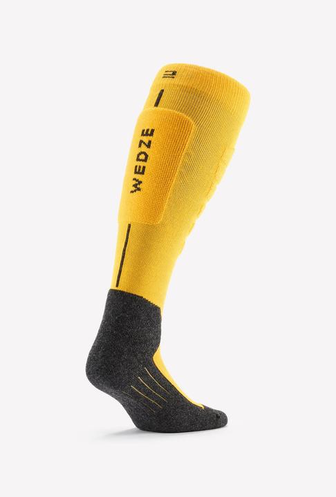 Immagine prodotto Wedze Calzini da sci e da snowboard per adulti - 100 giallo/nero (43, 46)