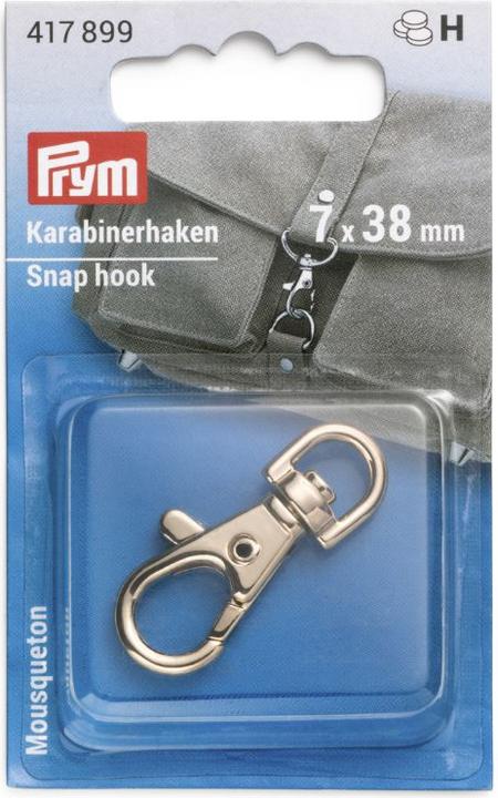 Immagine prodotto Prym Moschettone, color oro 7 x 38 mm
