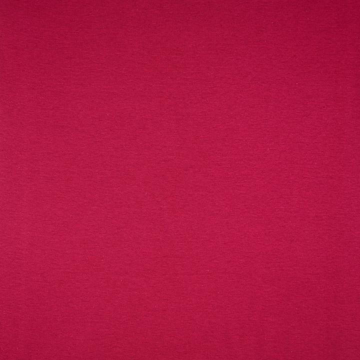 Produktbild Stoffrestposten Feinripp Bündchen - Dunkel Pink