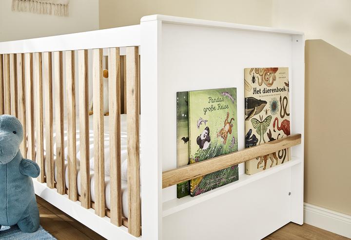 Actual product image Pinolino Lova" wide children's room set, 2-piece. (Changing unit, Baby cot)