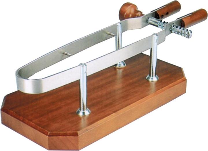 Contacto Schinkenhalter mit Holzplatte
