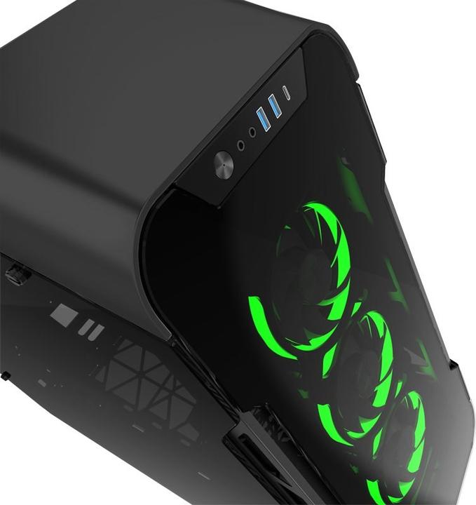 Actual product image Jonsbo TR03-G Showcase (ATX, mATX, Mini-ITX)
